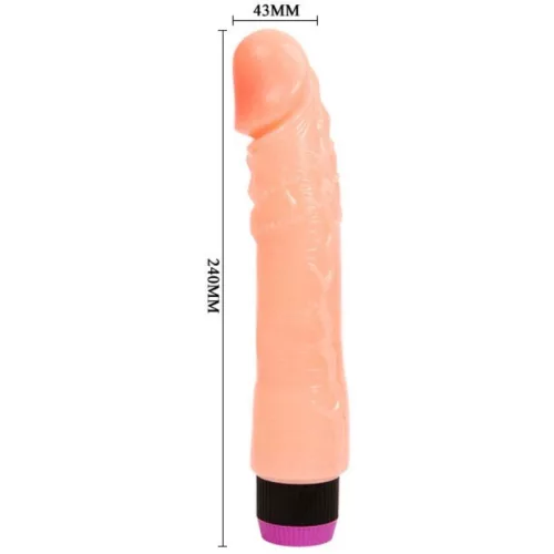 BAILE – rugalmas, realisztikus vibrátor, 24 cm