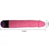 BAILE – színes, realisztikus vibrátor, 23 cm
