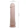 BAILE – természetes vibrációjú, 26 cm-es élethű vibrátor