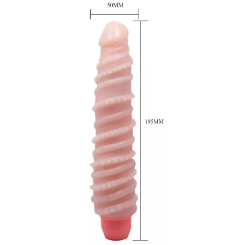 BAILE Flexi Vibe – rugalmas spirális vibrátor 19,5 cm