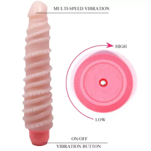BAILE Flexi Vibe – rugalmas spirális vibrátor 19,5 cm