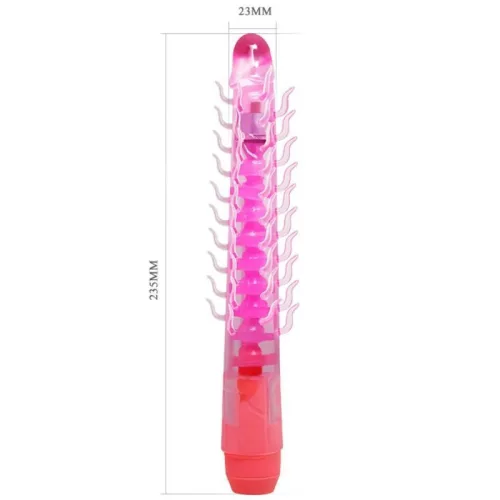 BAILE Flexi Vibe – hajlékony vibráló dildó, lilás 23,5 cm