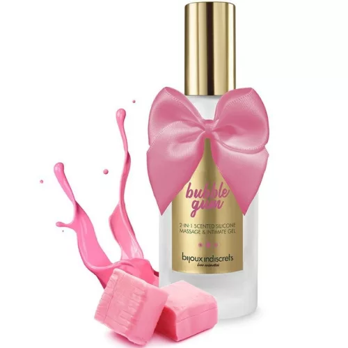 BIJOUX Bubble Gum – 2 az 1-ben eperillatú síkosító 100 ml