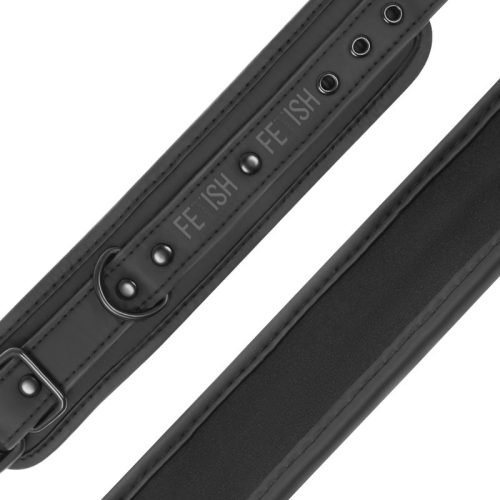 Fetish Submissive – vegán bőr boka bilincsek puha béléssel