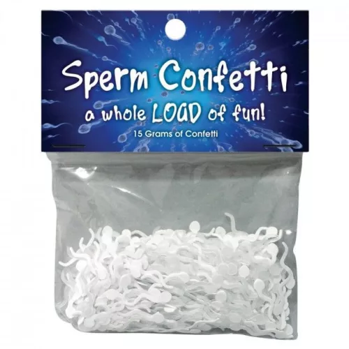 KHEPER GAMES - sperma alakú konfetti élvezetekhez
