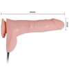 BAILE – Reális vibro felfújható dildó 18,8 cm