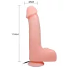 BAILE - természetes Barbara realisztikus vibrátor 22 cm