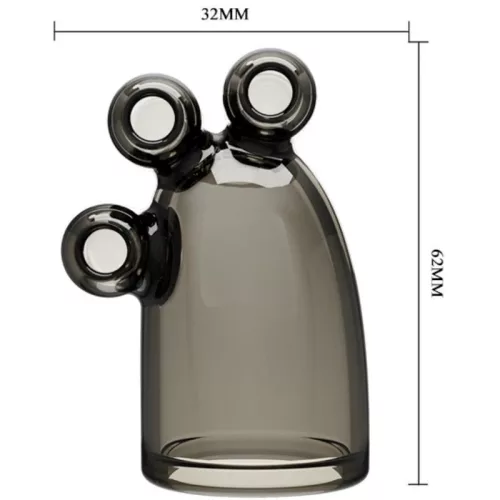 BAILE Vibráló kristály sapka – elegáns vibrátor fedél