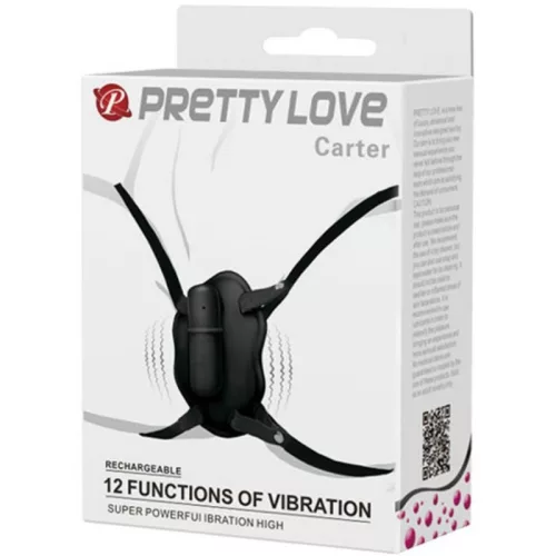 Pretty Love - vibráló bullet tojásos, strapon élvezet