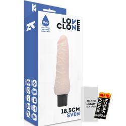   LOVECLONE - önkenő vibrátor 18,5 cm, érzékies élményért