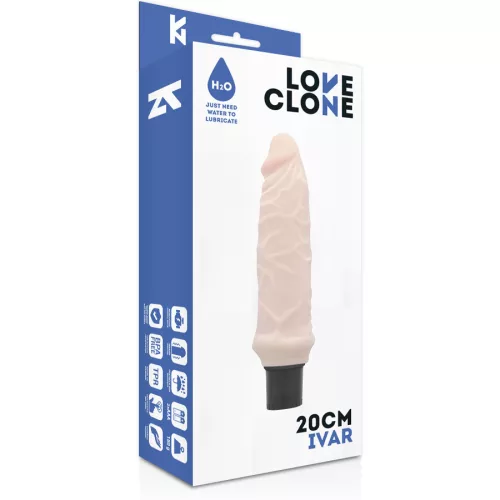 LOVECLONE IVAR – önkenő vibrátor 20 cm hosszú, 3.7 cm átmérőjű