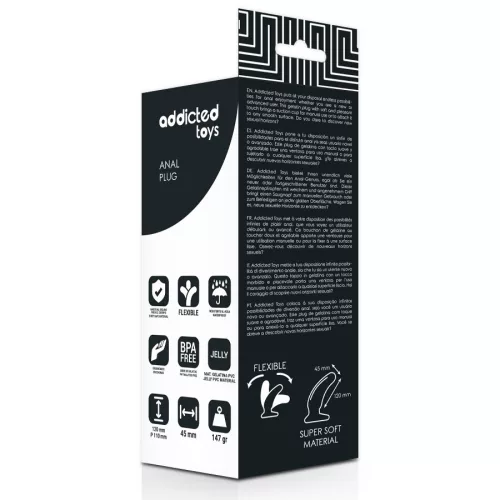 ADDICTED TOYS - prémium anális plug 12 cm