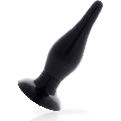 ADDICTED TOYS – prémium fekete anális dugó 14,5 cm
