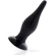 ADDICTED TOYS – prémium fekete anális dugó 14,5 cm