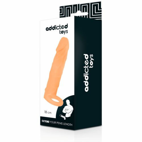 ADDICTED TOYS – 18 cm-es pénisz hosszabbító prémium eszköz