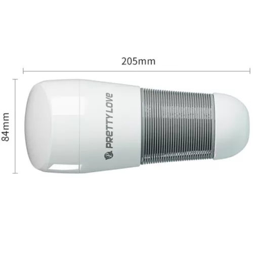 PRETTY LOVE - elegáns fehér maszturbátor női kényeztetéshez