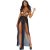 LEG AVENUE – elegáns maxi ruha és tanga S/M