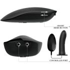 PRETTY LOVE - vibráló strap-on üreges dildóval