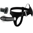 PRETTY LOVE - vibráló strap-on üreges dildóval