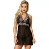 SUBBLIME – érzéki fekete csipkés babydoll S/M