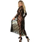 SUBBLIME – virágmintás babydoll köntös, egy méret