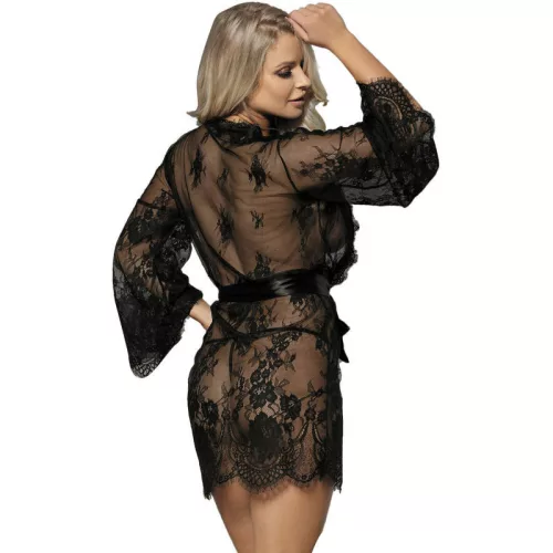 SUBBLIME – csipkés babydoll flared ujjakkal S/M