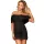 SUBBLIME – elegáns fekete rövidruha + tanga S/M