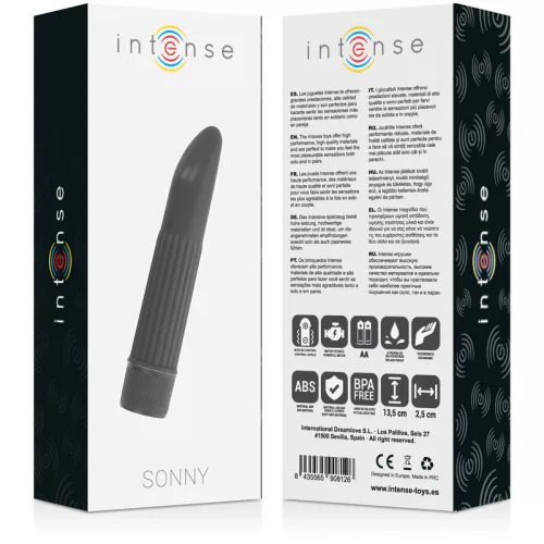 INTENSE - SONNY BLACK – prémium vibrátor érzéki felfedezéshez