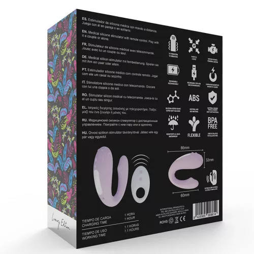 MIA RIN – távirányítóval vezérelhető páros vibrátor