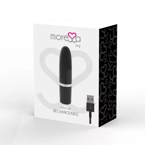 MORESSA Ivy – utazó vibrátor stimulátor, fekete