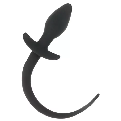 DARKNESS – prémium anális dugó 28 cm fekete szilikonból