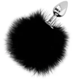 DARKNESS - extra anális dugó farokkal, fekete 7 cm