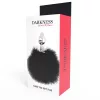 DARKNESS - extra anális dugó farokkal, fekete 7 cm