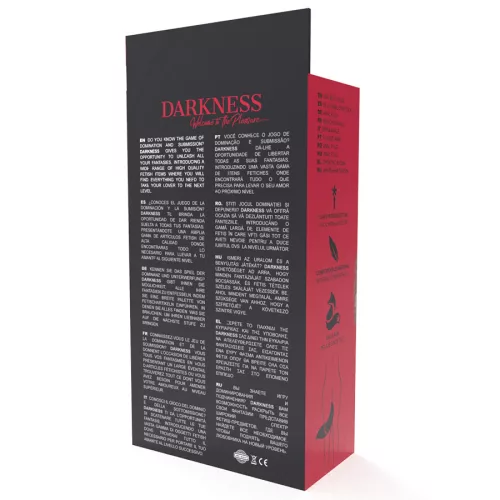 DARKNESS – ezüst farok díszítő anál dugó