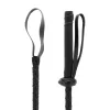 DARKNESS - bőr BDSM ostor 60 cm-es hosszban
