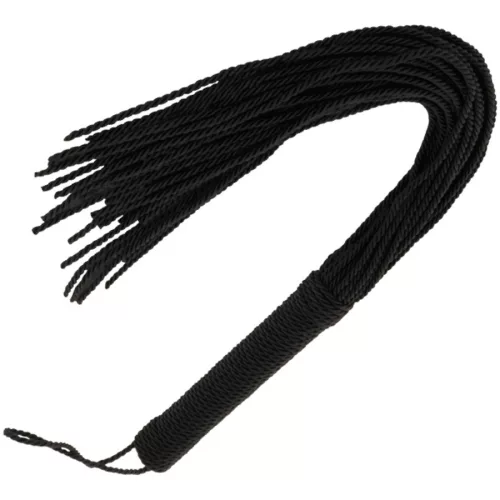 DARKNESS – elegáns fekete kellemes kötöző ostor 50 cm