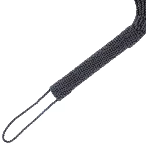 DARKNESS – elegáns fekete kellemes kötöző ostor 50 cm