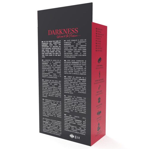 DARKNESS - állítható bőr bilincs puha béléssel