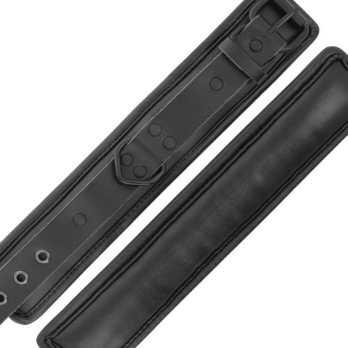 DARKNESS - prémium bőr bilincs és nyakörv szett