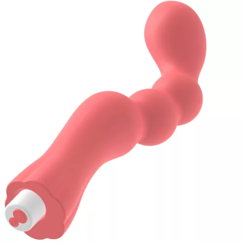 G-SPOT GoHah – prémium G-pontos vibrátor világos pirosban