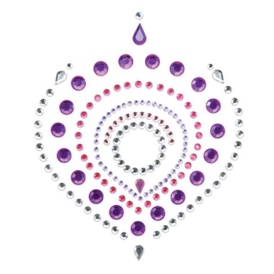 Bijoux Indiscrets Flamboyant – érzéki lila és rózsaszín kiegészítő