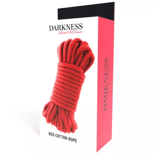 DARKNESS - prémium piros japán kötél 10 m
