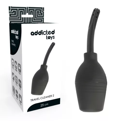 ADDICTED TOYS - prémium fekete maszturbátor