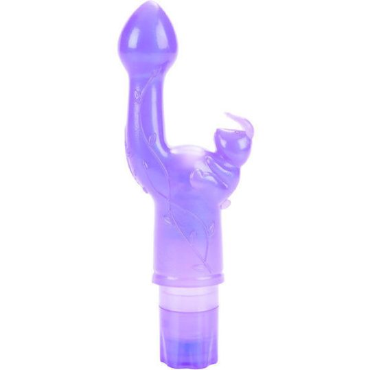 CalExotics - Original Bunny Kiss – érzéki csiklóizgató púrzsban