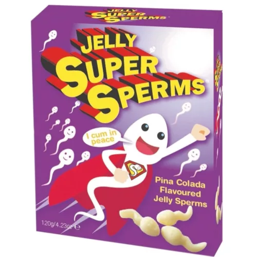 Spencer & Fleetwood – spermium alakú gumicukor, 120 g