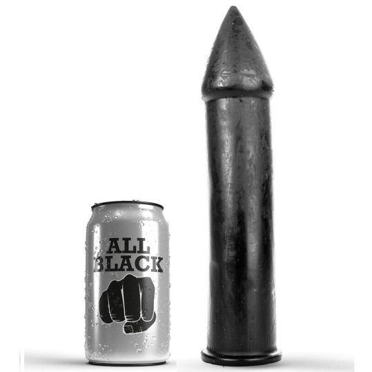 ALL BLACK – prémium 24 cm-es dildó