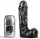 ALL BLACK - elegáns, 19 cm-es intim dildó