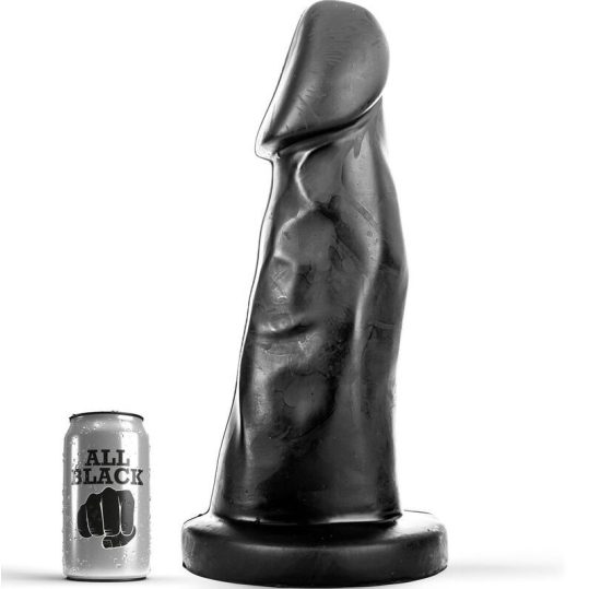 ALL BLACK – 27 cm-es prémium dildó