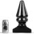 ALL BLACK – prémium anális vibrátor 28,5 cm