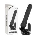 Basecock – realisztikus vibrátor távirányítóval 19,5 cm